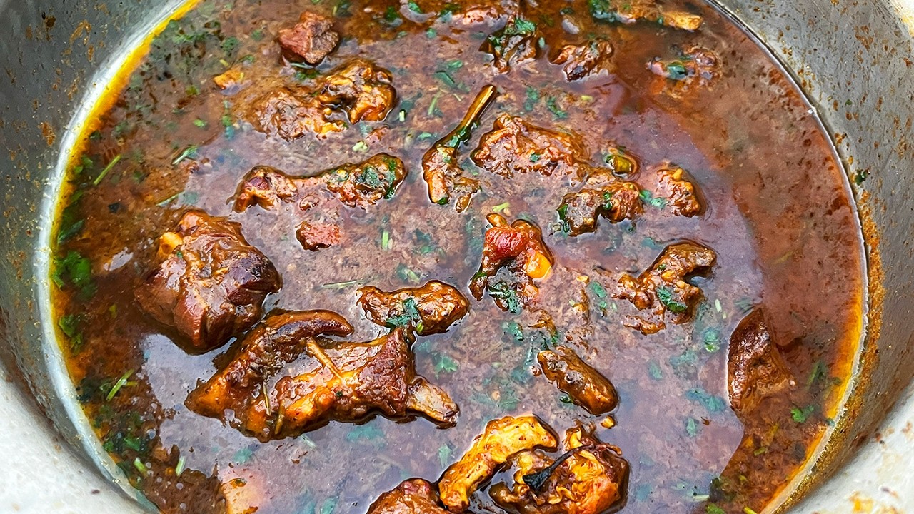 Old Monk Mutton | Rum Mutton Curry | Fire Mutton