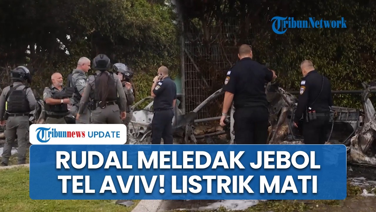 Jantung Israel Diguncang Ledakan Dahsyat: Lokasi Perlindungan Jebol, Listrik Mati, Kebakaran Meluas