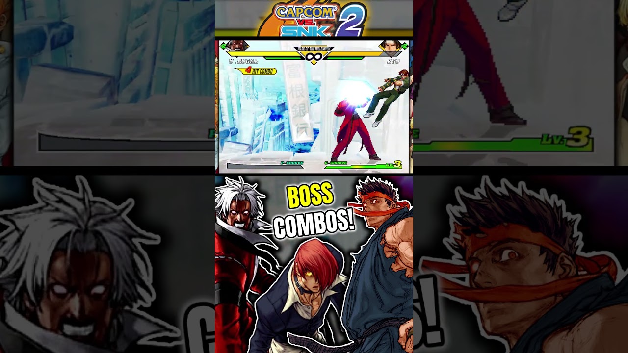 [Capcom vs SNK 2] Boss Combos!