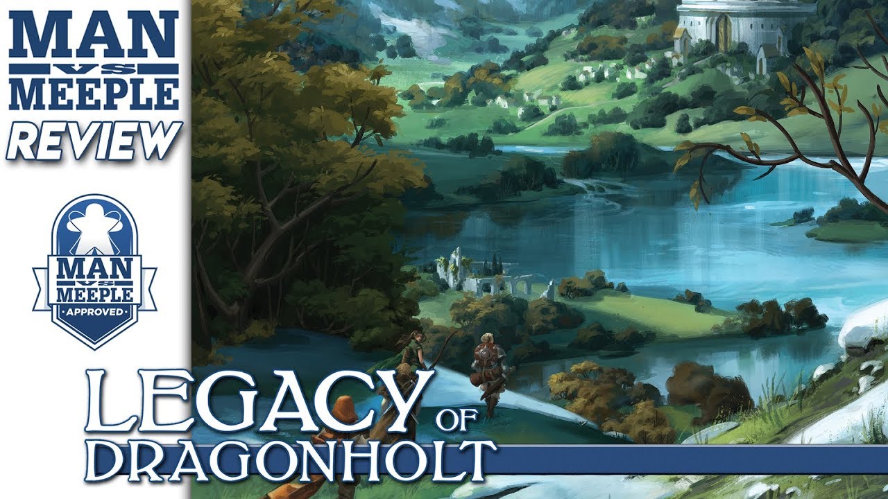 Legacy of Dragonholt (Fantasy Flight Games) Review by Man Vs Meeple