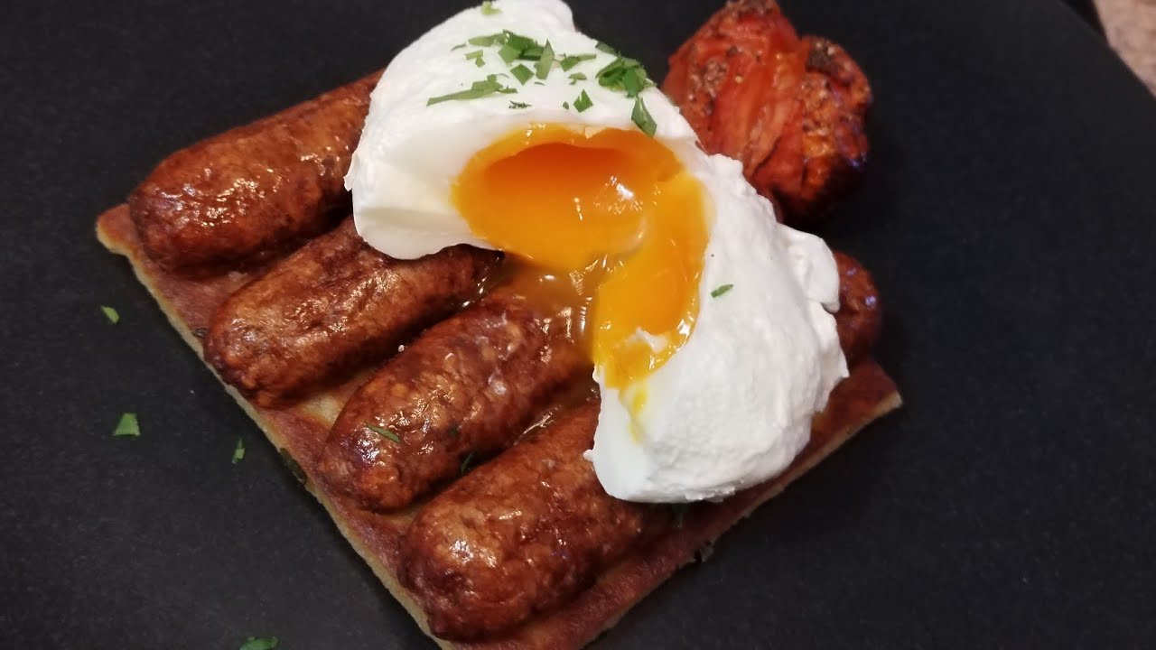 A great breakfast using Rannachy's stonking bangers and stunning eggs and tatties