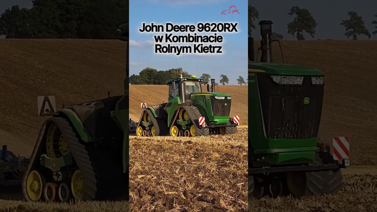 John Deere 9620RX w Kombinacie Rolnym Kietrz #johndeere