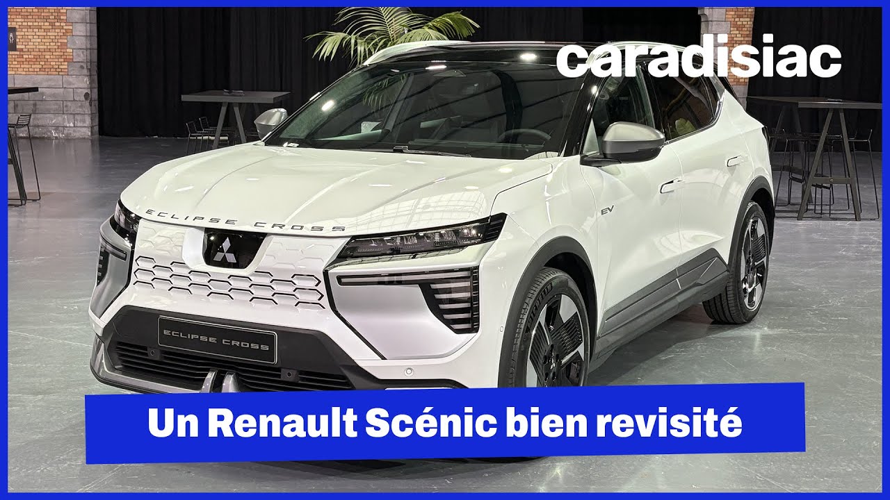 Le Mitsubishi Eclipse Cross fait des efforts pour ne pas ressembler au Renault Scénic