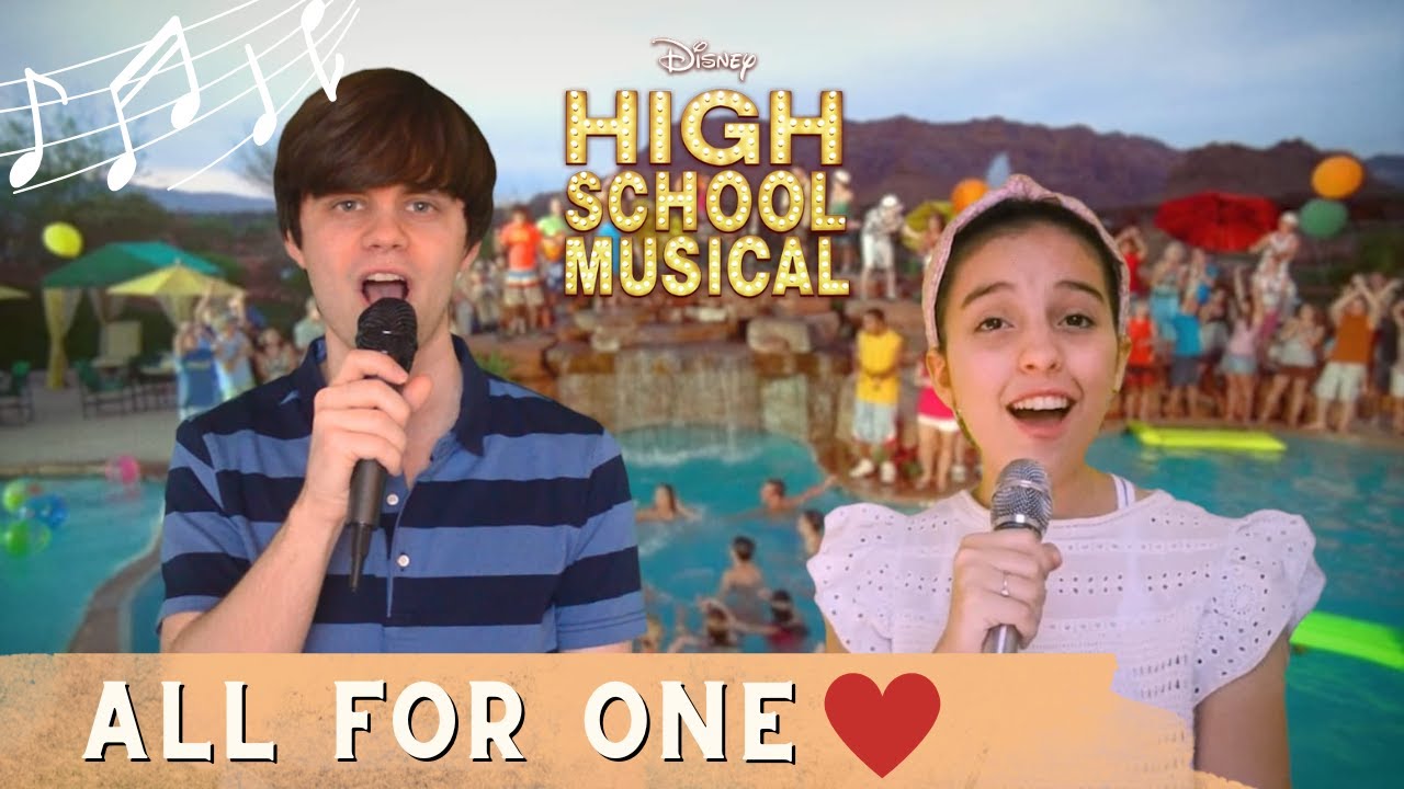 All For One (High School Musical)🎶🩵|Andrew & Nat Mansi's Cover