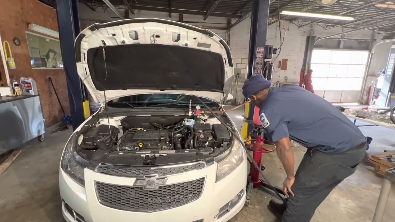Chevrolet Cruze Cooling System Hack: by the book #chevycruze #overheating