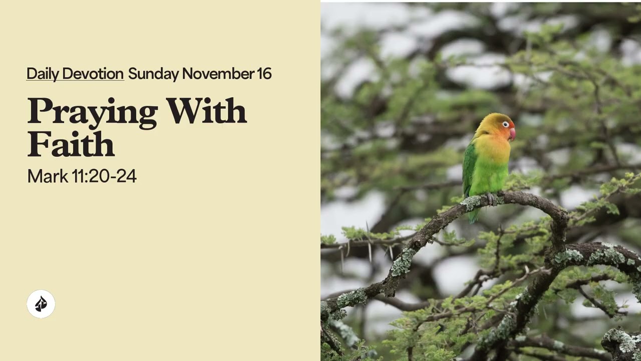 Praying With Faith &ndash; Daily Devotional