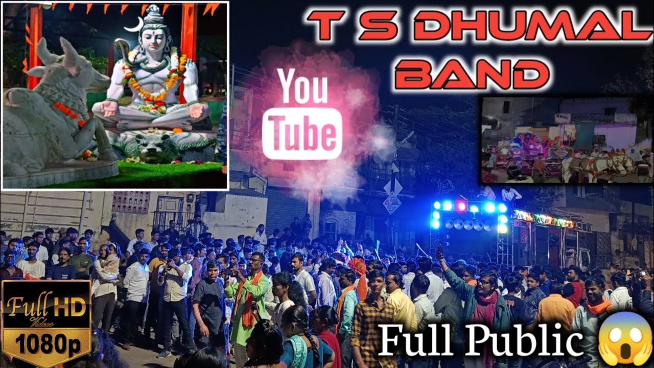 T S Dhumal Band Khamgaon 🔥🎹 ||  Full Public 😱 ||  सज रहे भोले बाबा Song🎹 || #shorts #ytshorts #band 
