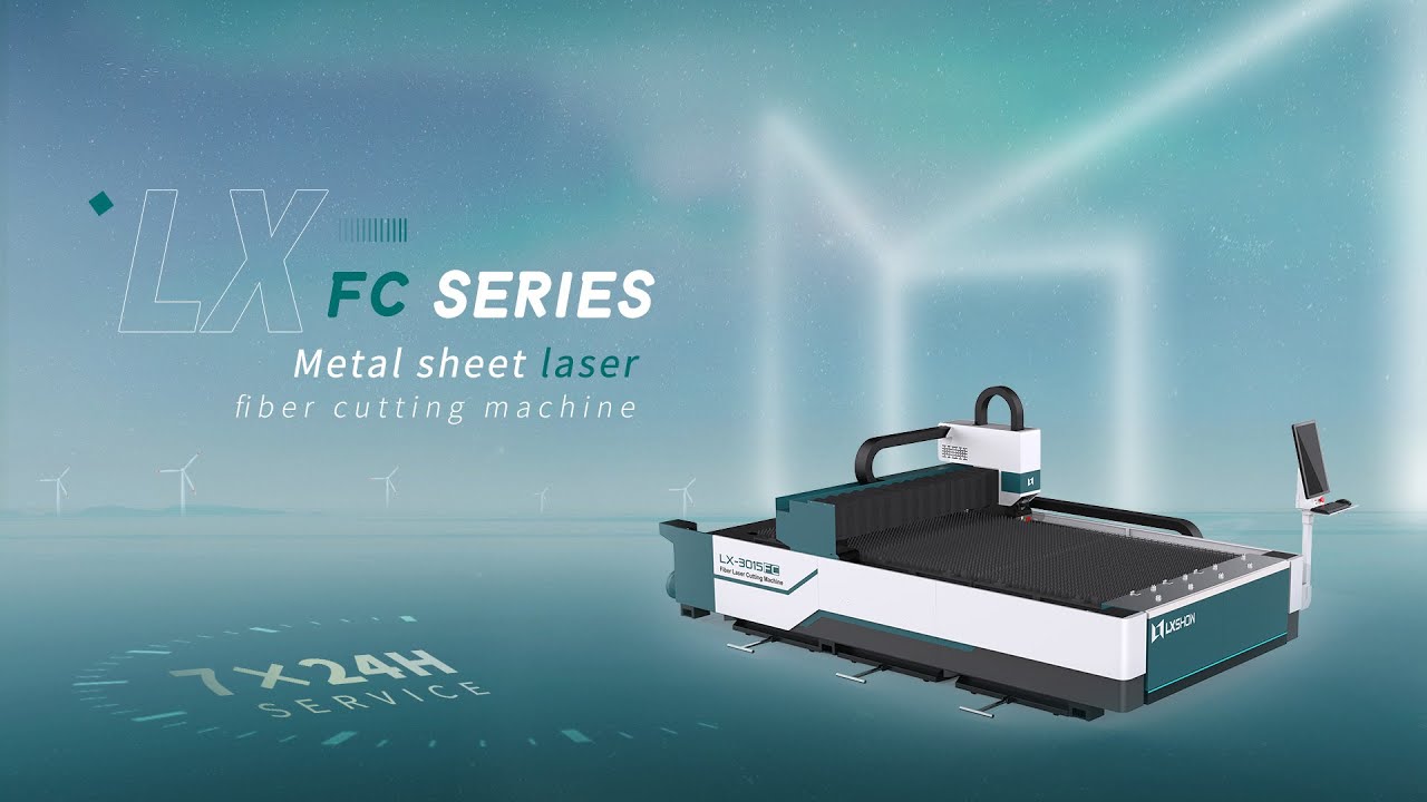 [LXSHOW LASER] New Economic Fiber Laser Cutting Machine LX3015FC