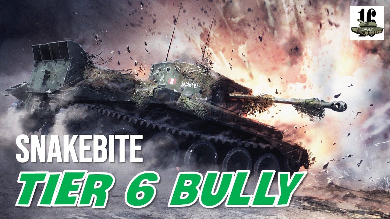 Snakebite | Tier 6 Bully | Radley-Walters medal | World of Tanks Console