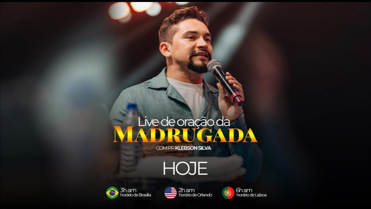 ORAÇÃO DA MADRUGADA ÀS 3H DA MANHÃ | PR KLEBSON SILVA