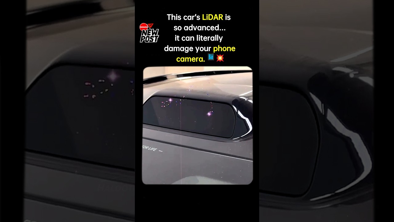Лазер этого Volvo может повредить камеру вашего телефона 📱💥