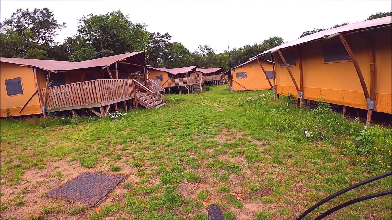 Fahrradtour quer über alle Campingplätze und Bungalowparks in Duinrell / Holland