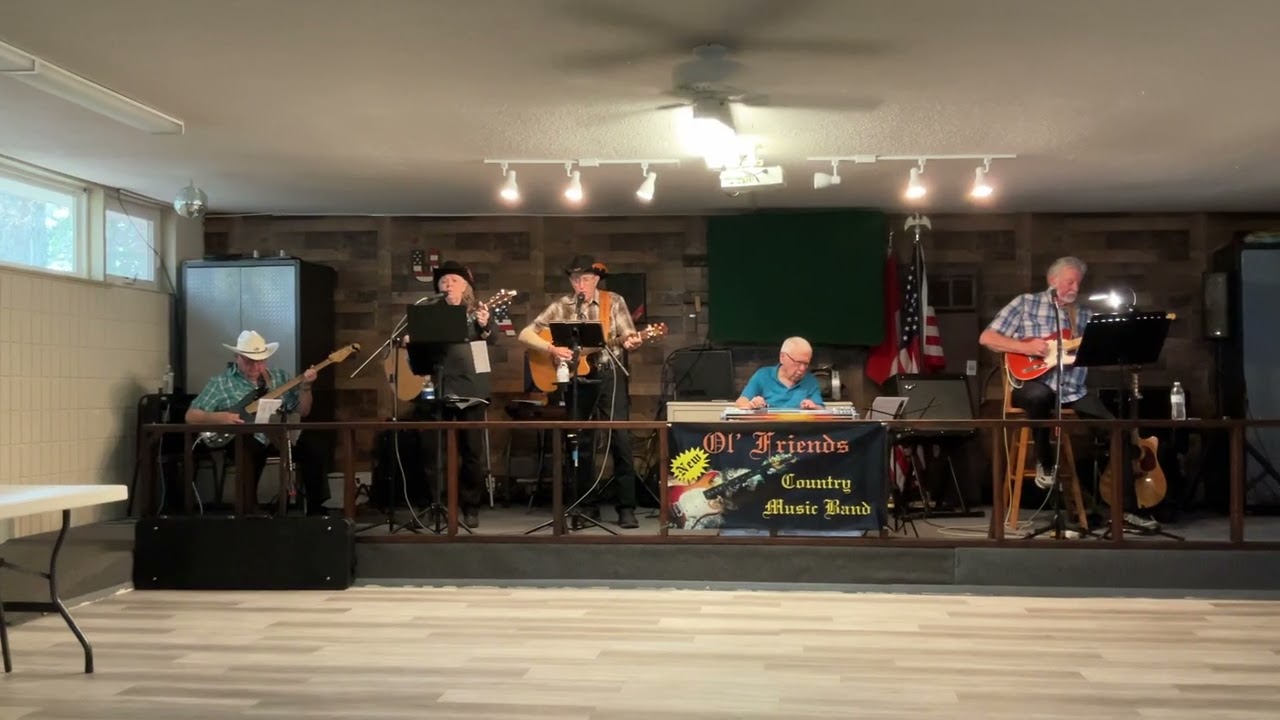 Marilee singing at New Ol Friends, I Think I’ll Just Go Away