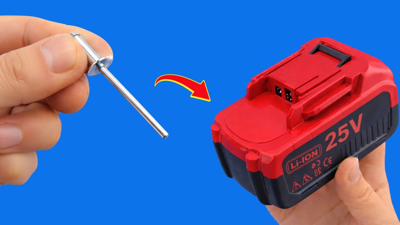 🔋Восстановите старую батарею как новую за 1 минуту! Гениальный трюк, о котором не знают миллионы | У