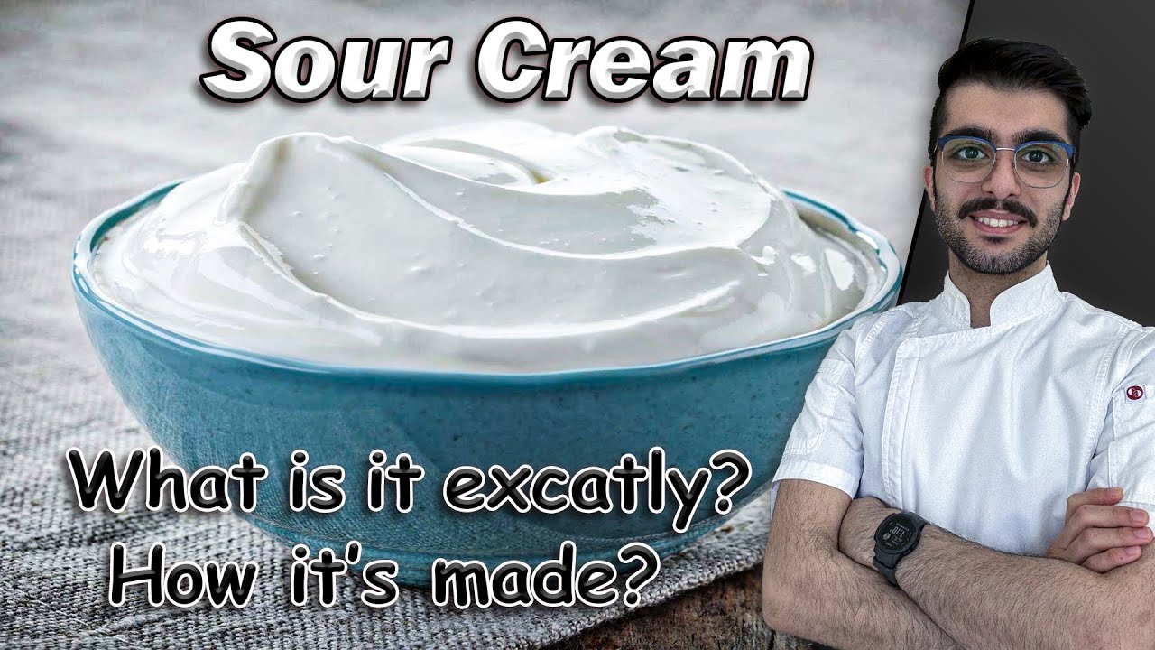 Sour Cream Explained / How is Sour Cream Made? / History of Sour Cream