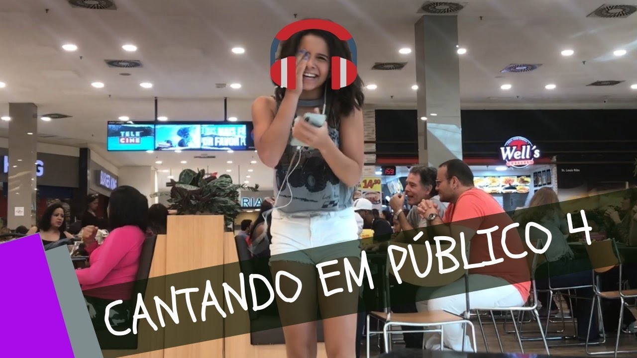 CANTANDO EM PÚBLICO - GABRIELLA SARAIVAH