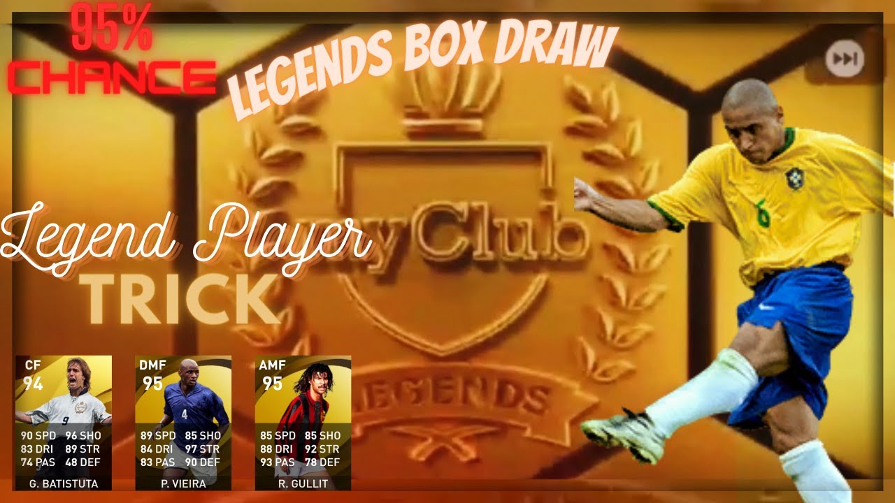Legend Player Trick | Legends Box Draw trick | Trick to get legends | New legends box draw trick