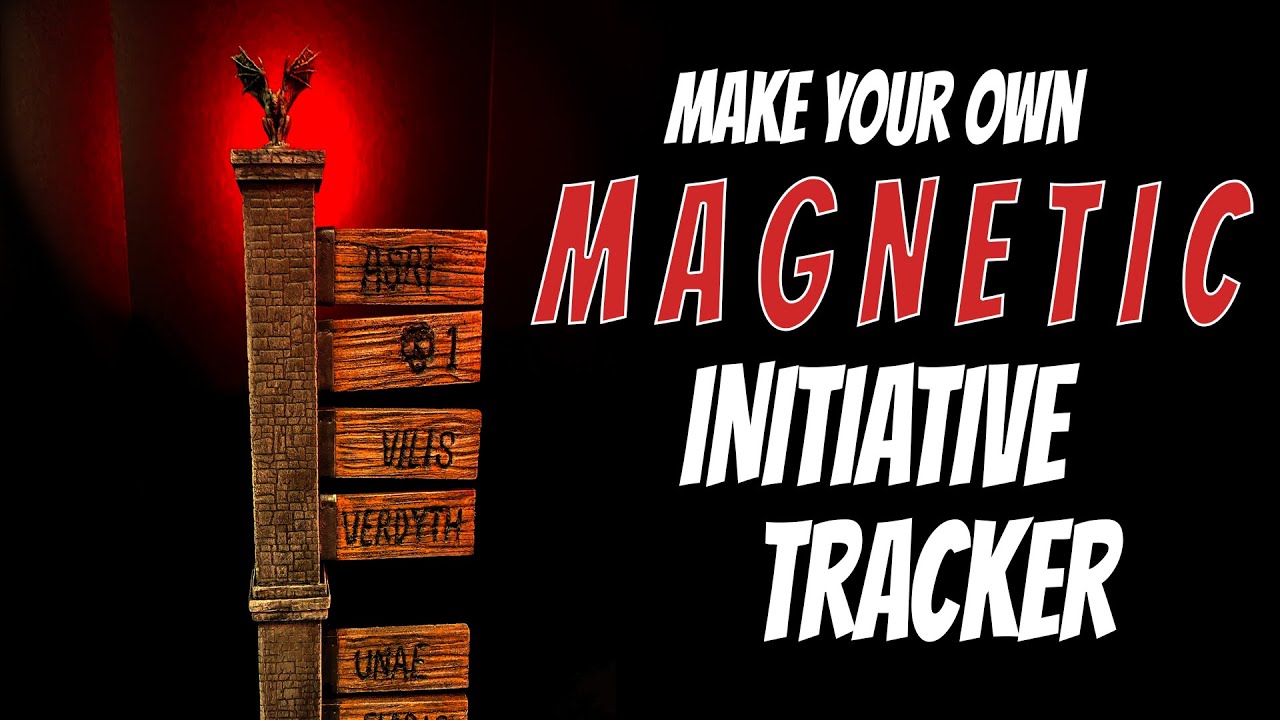 Build your own Initiative Tracker for Dungeons and Dragons [Pocket Tee Craft Ep. 3]