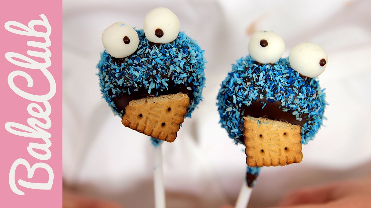 Krümelmonster Cake Pops | BakeClub