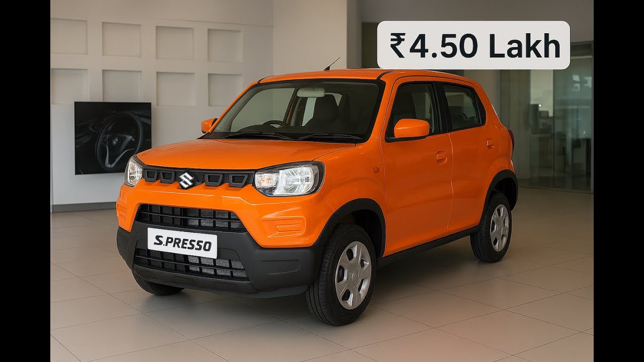 2025 Maruti Suzuki S-Presso VXI Walkaround Review | New GST Price