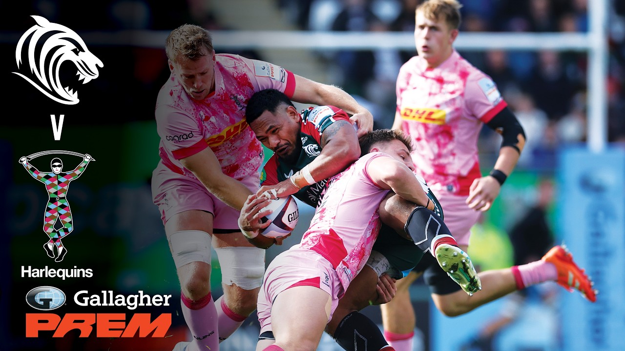 FULL MATCH: Leicester Tigers v Harlequins | STUNNING COMEBACK! | Gallagher PREM 25/26