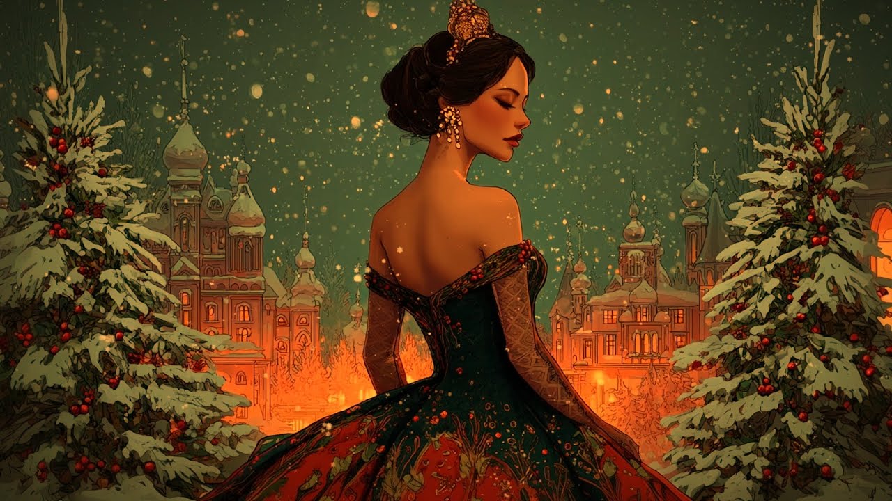 Christmas Retro Jazz - Deep Bass - 1940's saxophone Noir jazz