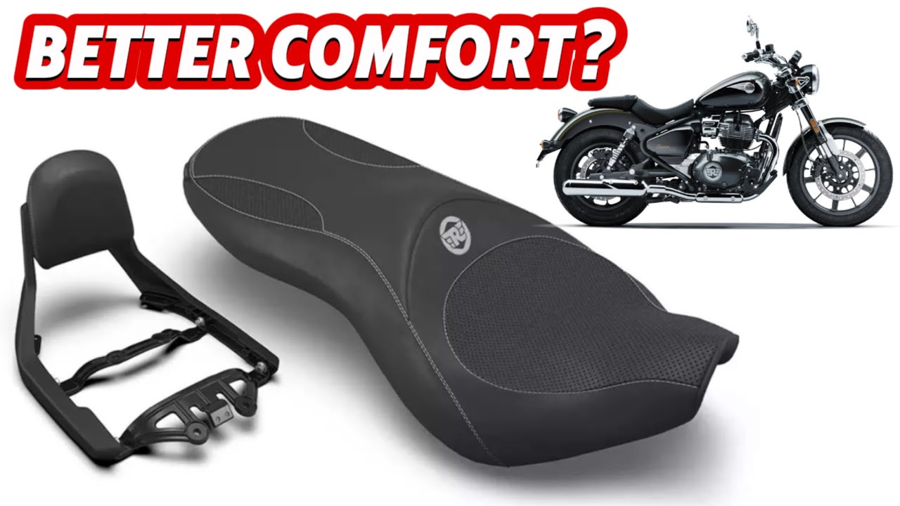 Super Meteor 650  Touring Seat Option - Install and Review