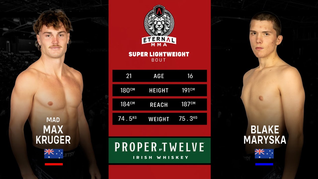 Eternal MMA 86 - Max Kruger VS Blake Maryska - MMA Fight Video