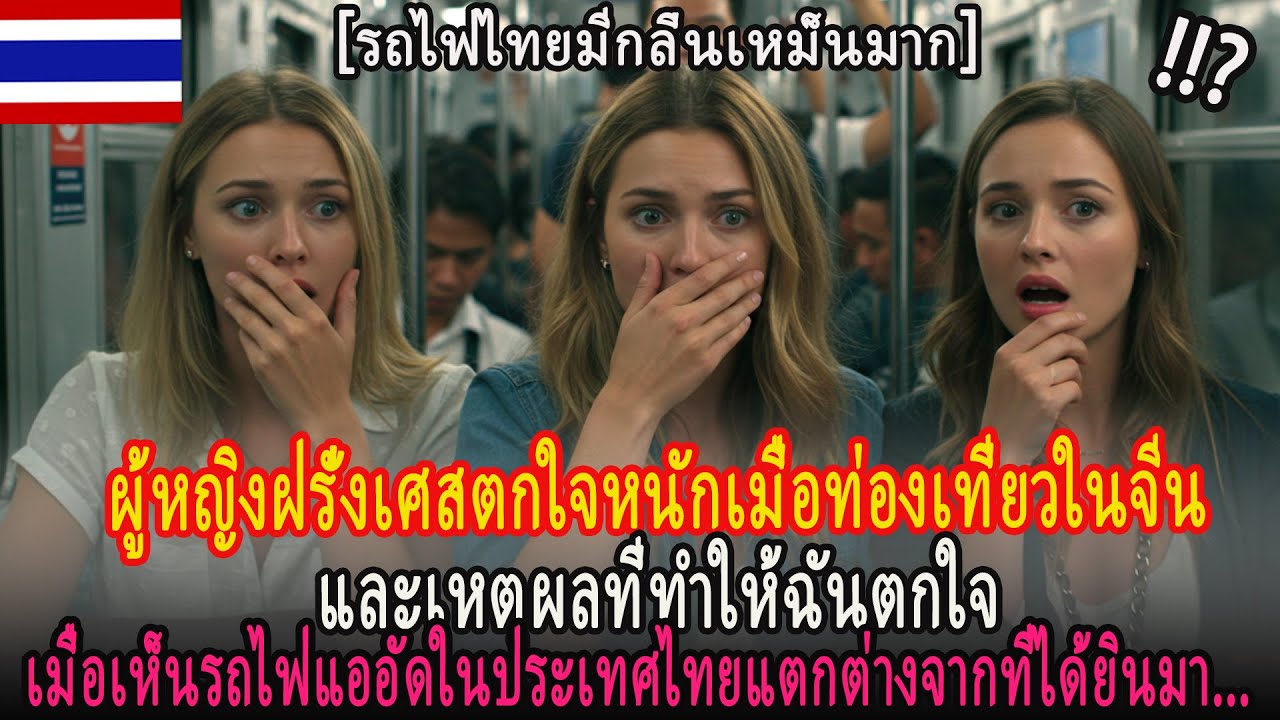 กลุ่มนักศึกษาฝรั่งเศสเปิดเผยภาพที่น่ากลัวที่เห็นในช่วงชั่วโมงเร่งด่วนที่ประเทศไทย