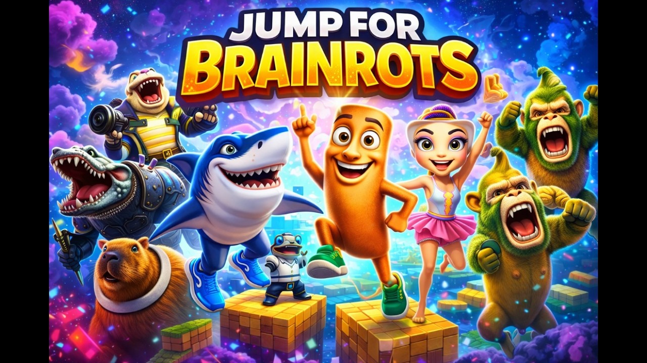 Roblox Brain Rot Jumper (climbs for the best of all) 👌👌👌