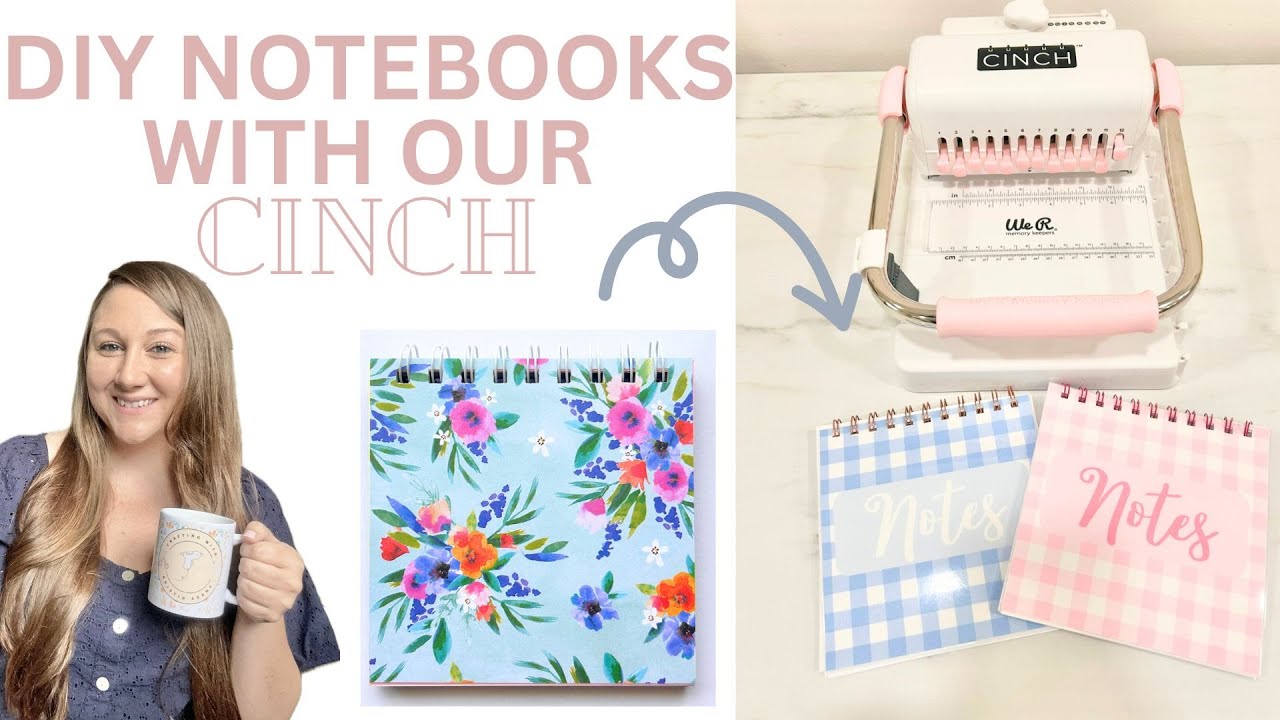 DIY Notebook • with a Cinch ✨