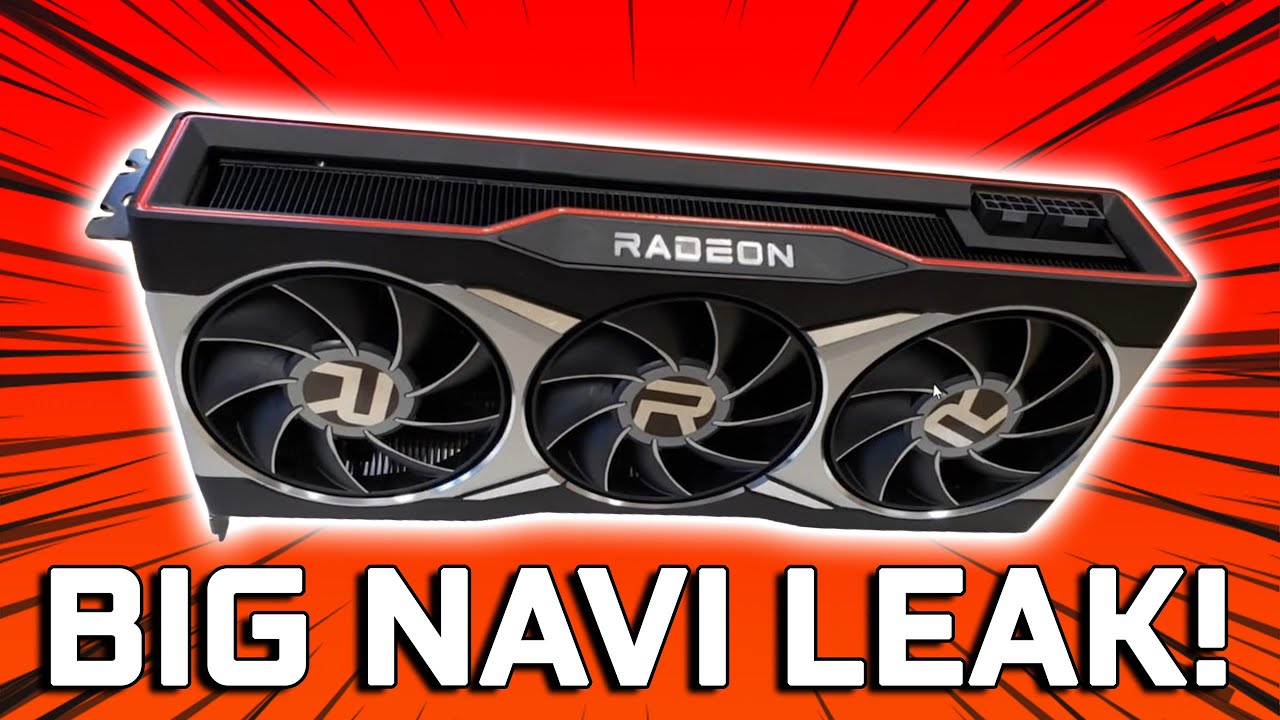 AMD Big Navi RDNA2 Leaked Specs - RX 6900XT 80CU Performance