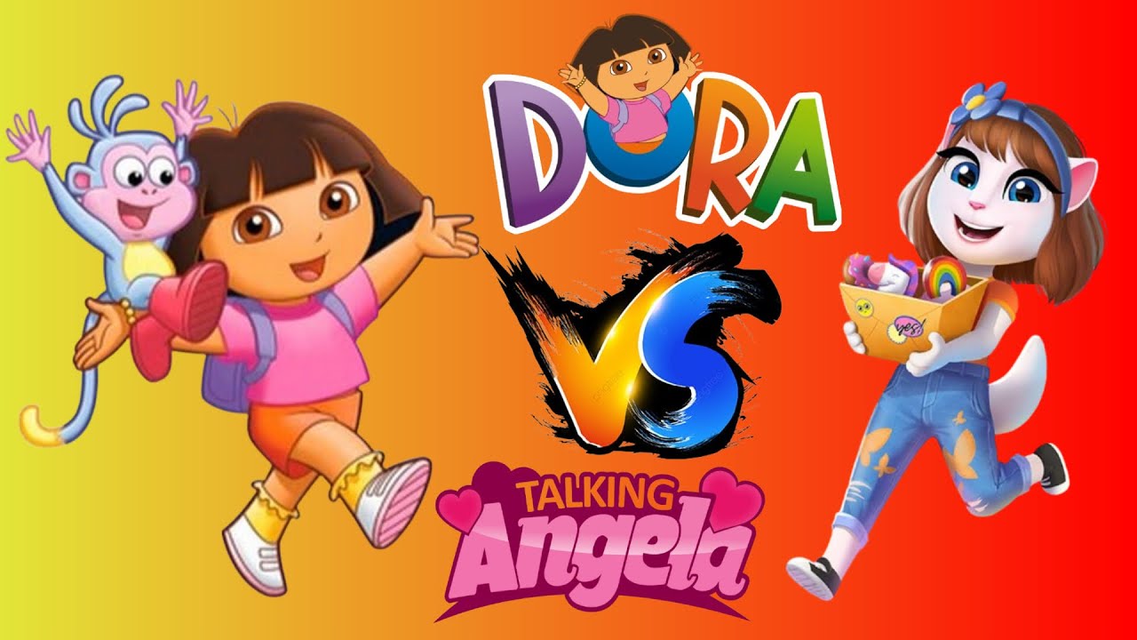 Dora The Explorer My Talking Angela 2 Makeover missangela