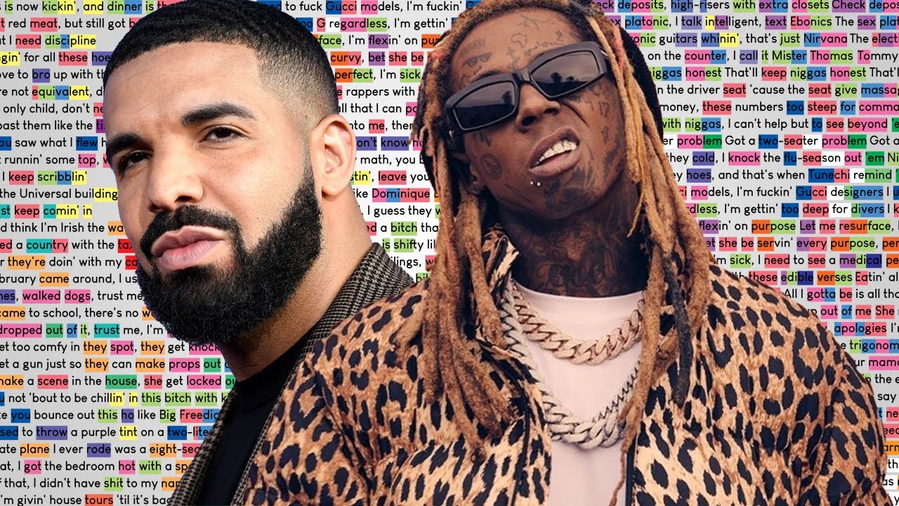 Lil Wayne & Drake - B.B. King Freestyle | Rhymes Highlighted