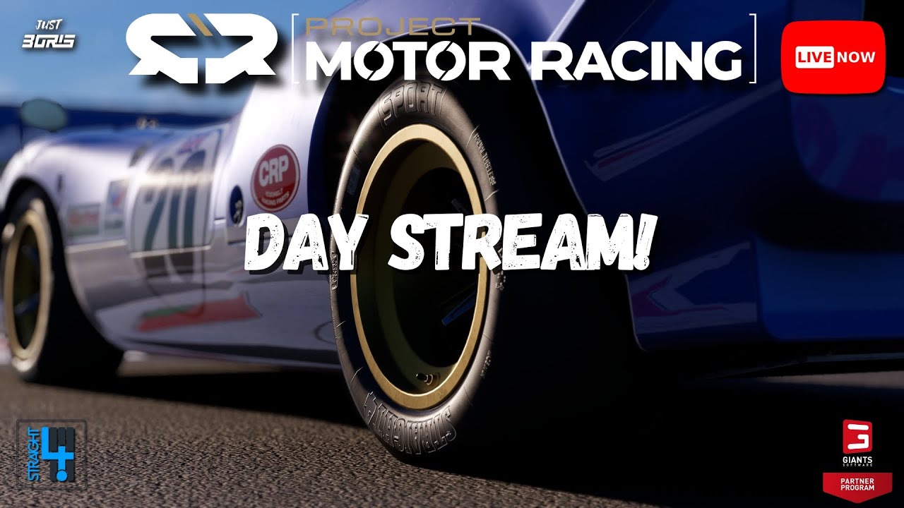 🏁🛑Project Motor Racing, Day Stream!🏁🛑