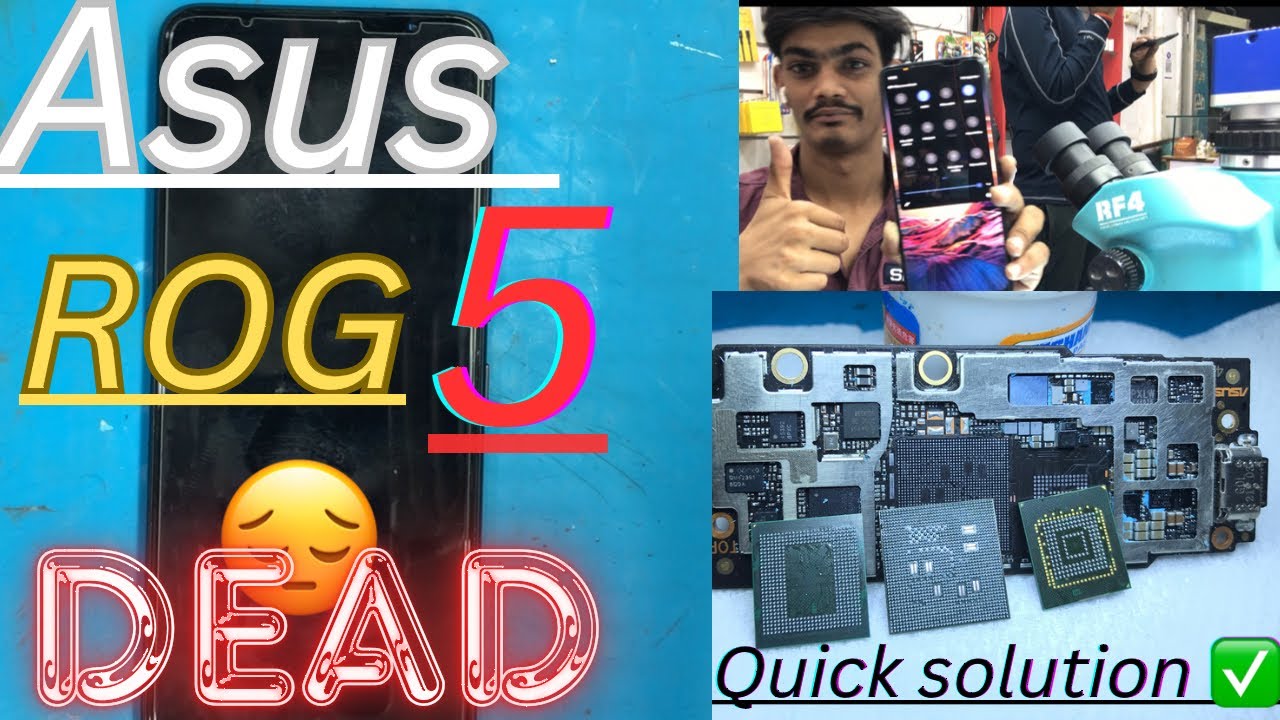 Asus Rog 5 Dead issue | asus rog 5 dead solution | WiFi Fix ✅ @cell_fixer