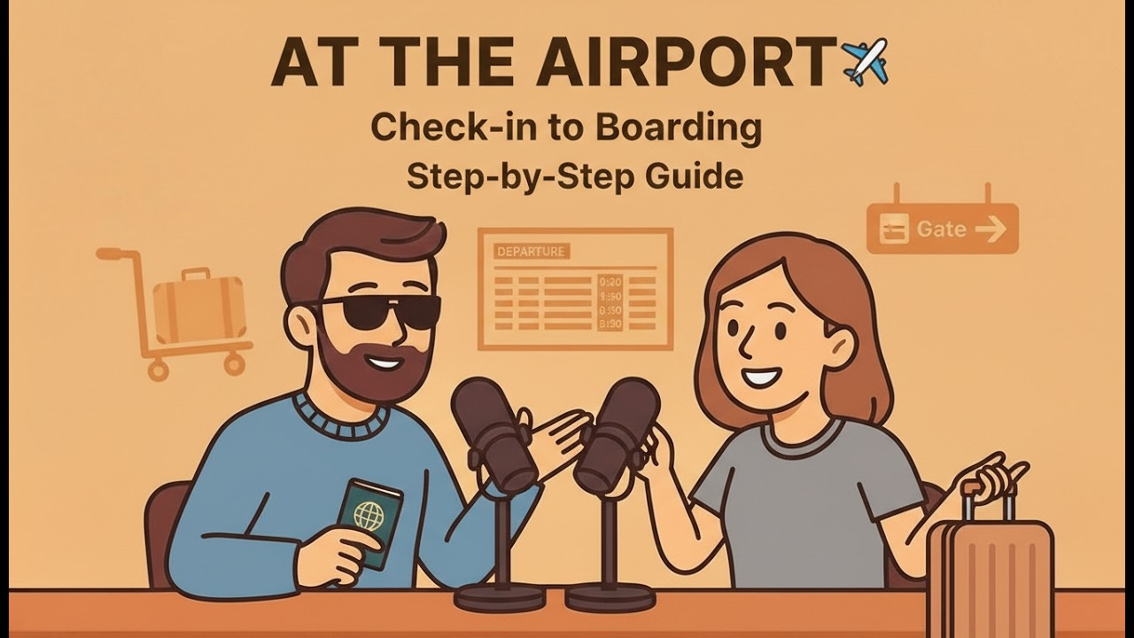 Airport English: Essential Vocabulary & Phrases for International Travel ✈️