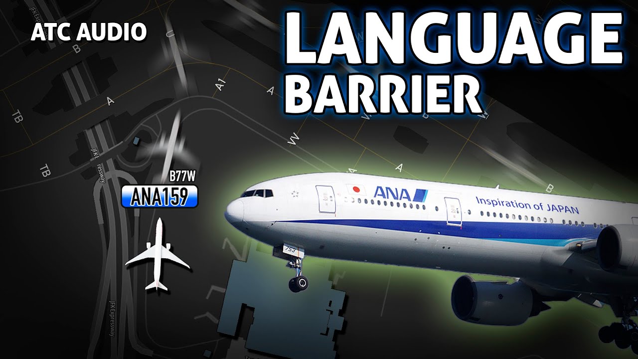 JFK Controller Lectures Foreign Pilots. Real ATC Audio