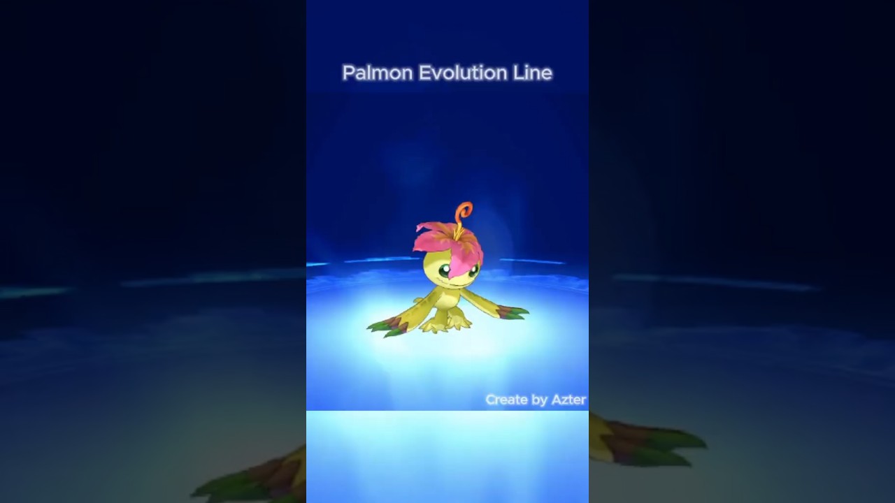 Palmon Evolution Line - Digimon Story Cyber Sleuth