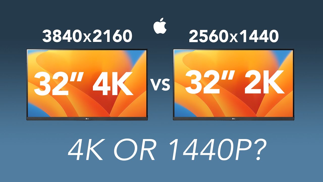 32” 4K vs 32