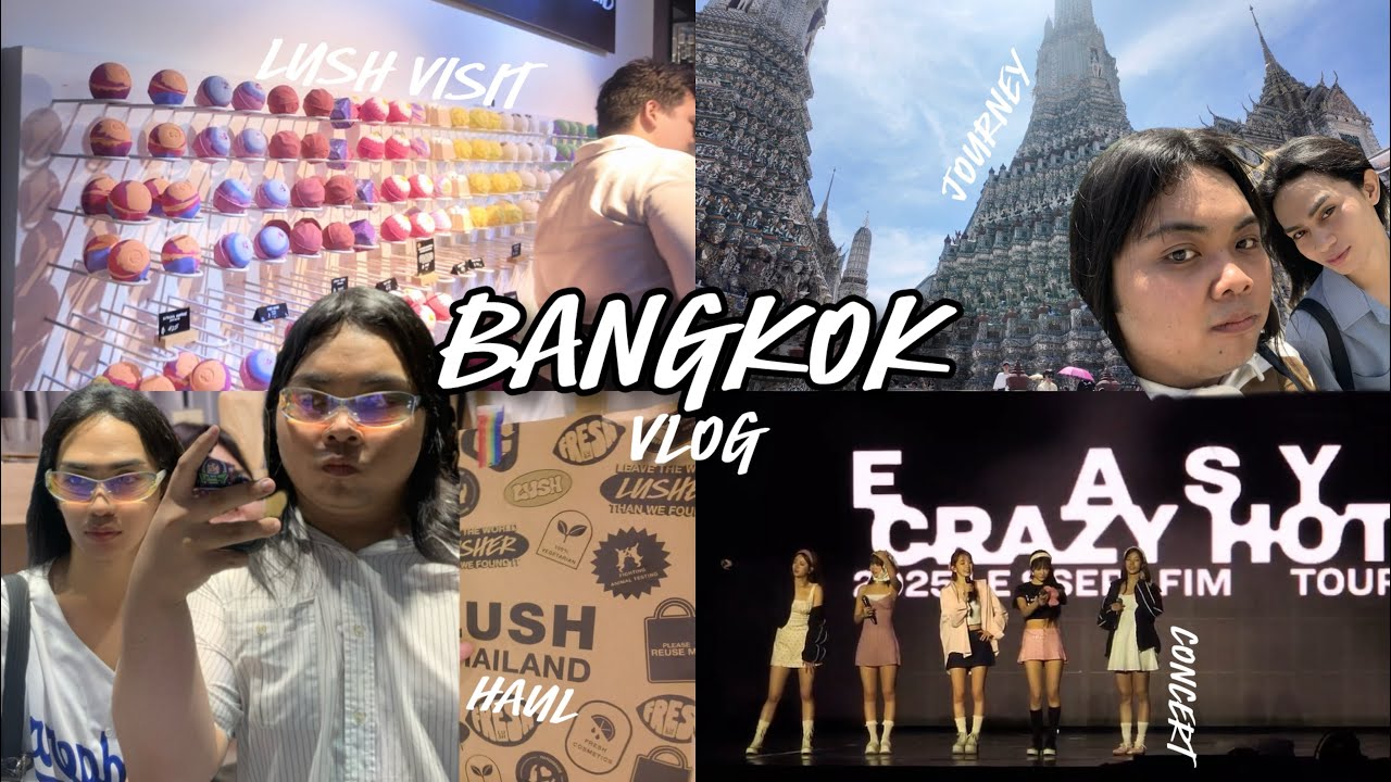 FIRST TIME IN BANGKOK , visit LUSH Siam Center | VLUSH #3 