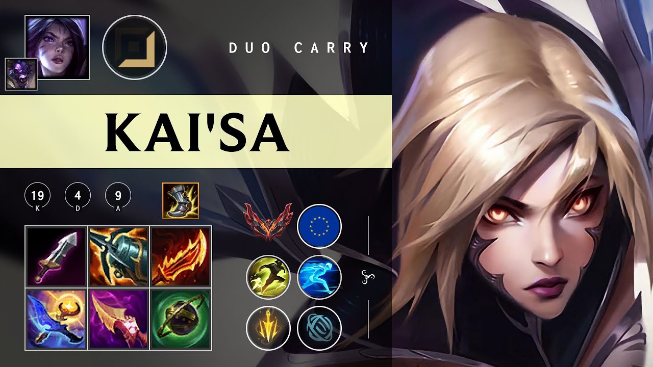 Kai'Sa ADC vs Yasuo - EUW Grandmaster Patch 26.03
