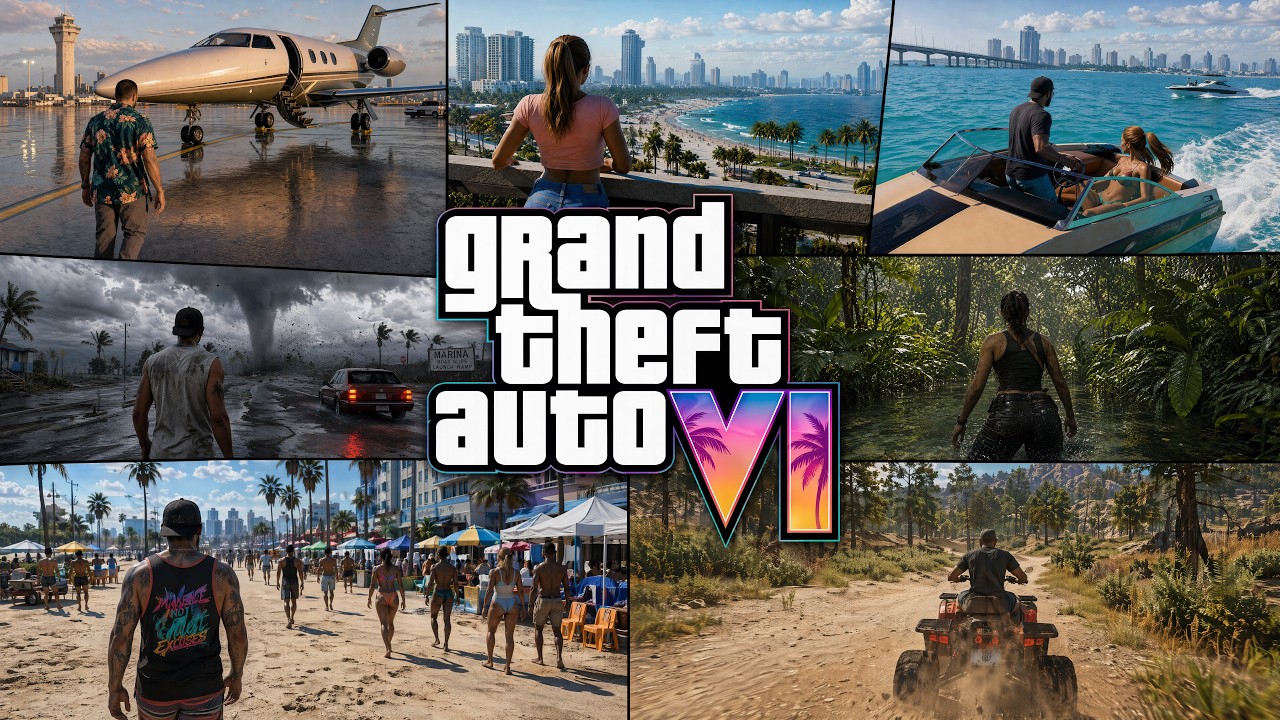 Grand Theft Auto VI: Gameplay Trailer &ndash; Exploring New Places | (Concept)
