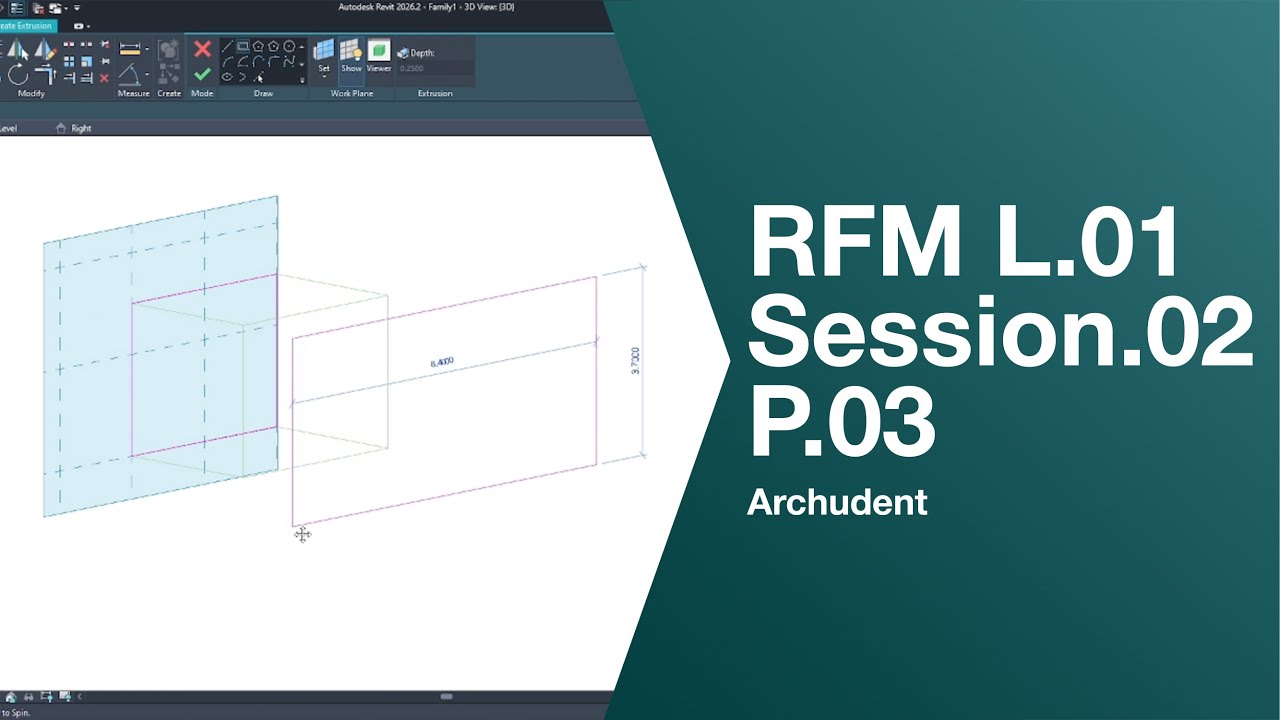 05. Control & Datums in Revit Family | Revit Family Mastery (الدرس الثاني)