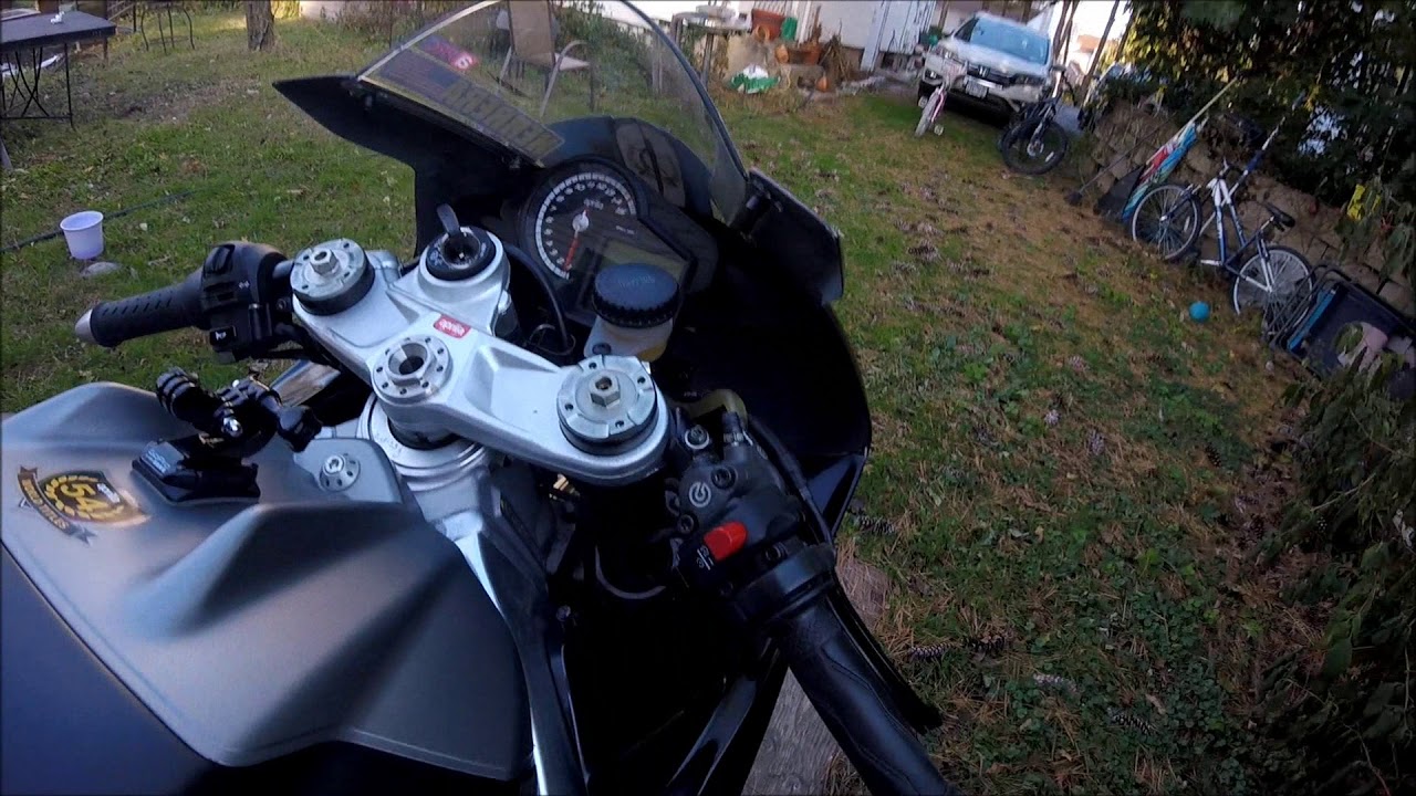 Aprilia RSV4 RR track bike rebuild