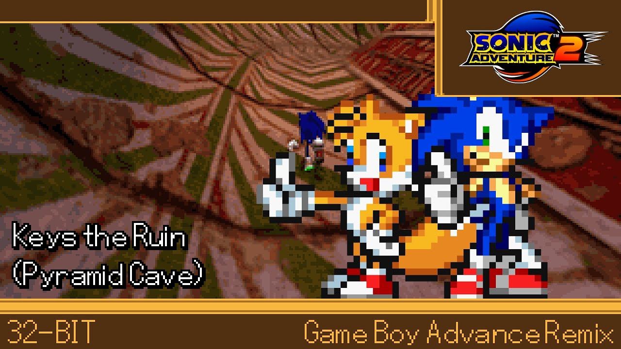 [GBA]Keys the Ruin (Pyramid Cave) - Sonic Adventure 2(SA3 Style)