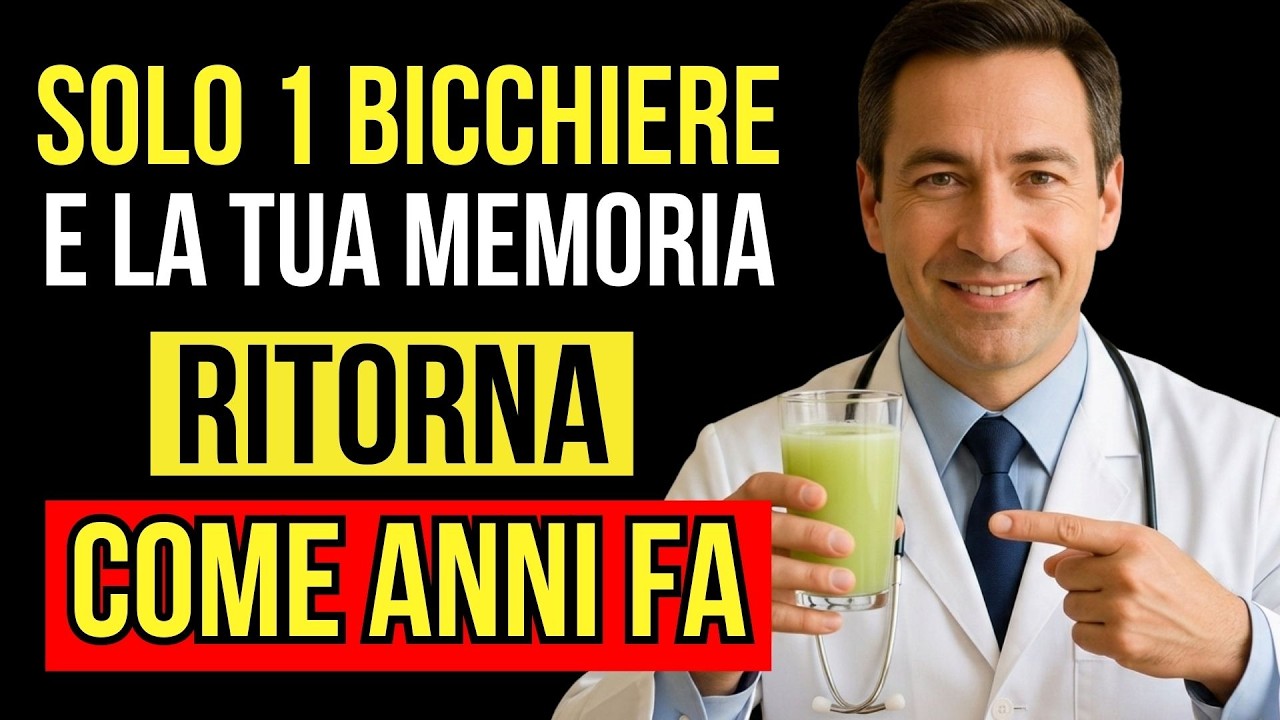 1 Bicchiere che Riattiva la Tua Memoria Offuscata e Aumenta la Chiarezza Mentale!