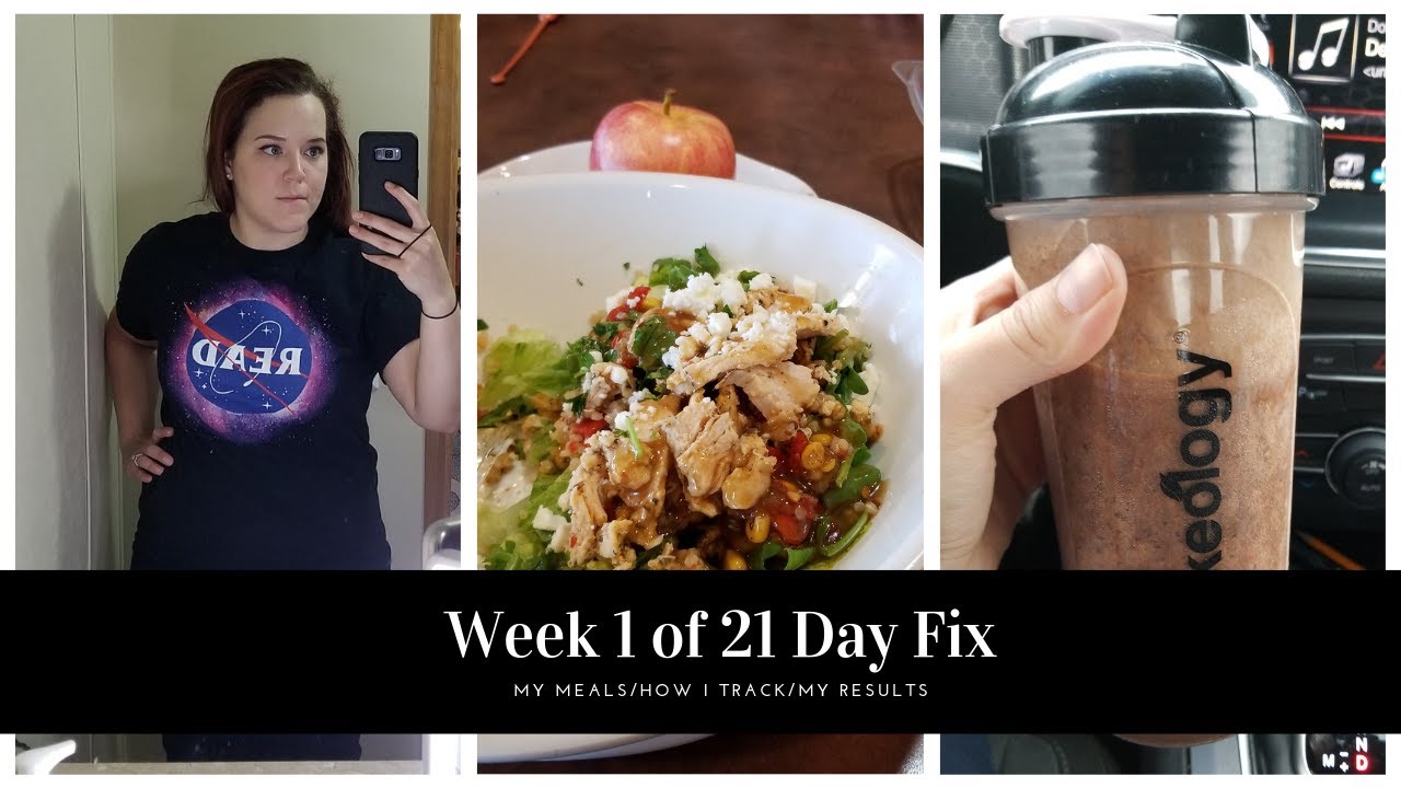My First Week on 21 Day Fix