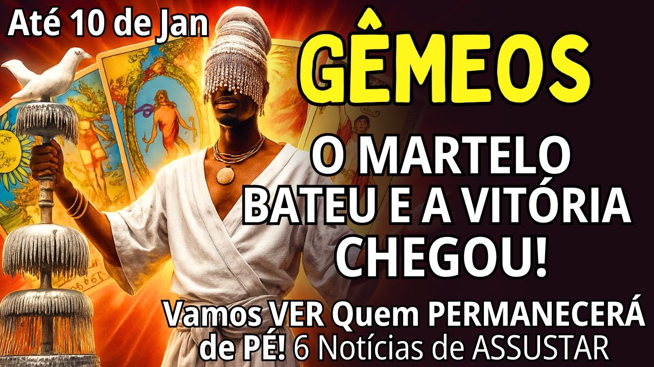 GÊMEOS ♊ O MARTELO BATEU A VITÓRIA CHEGOU😱 JUSTIÇA NO CÉU E NA TERRA🔥 NÃO PULE SEM SABER SOBRE TUDO