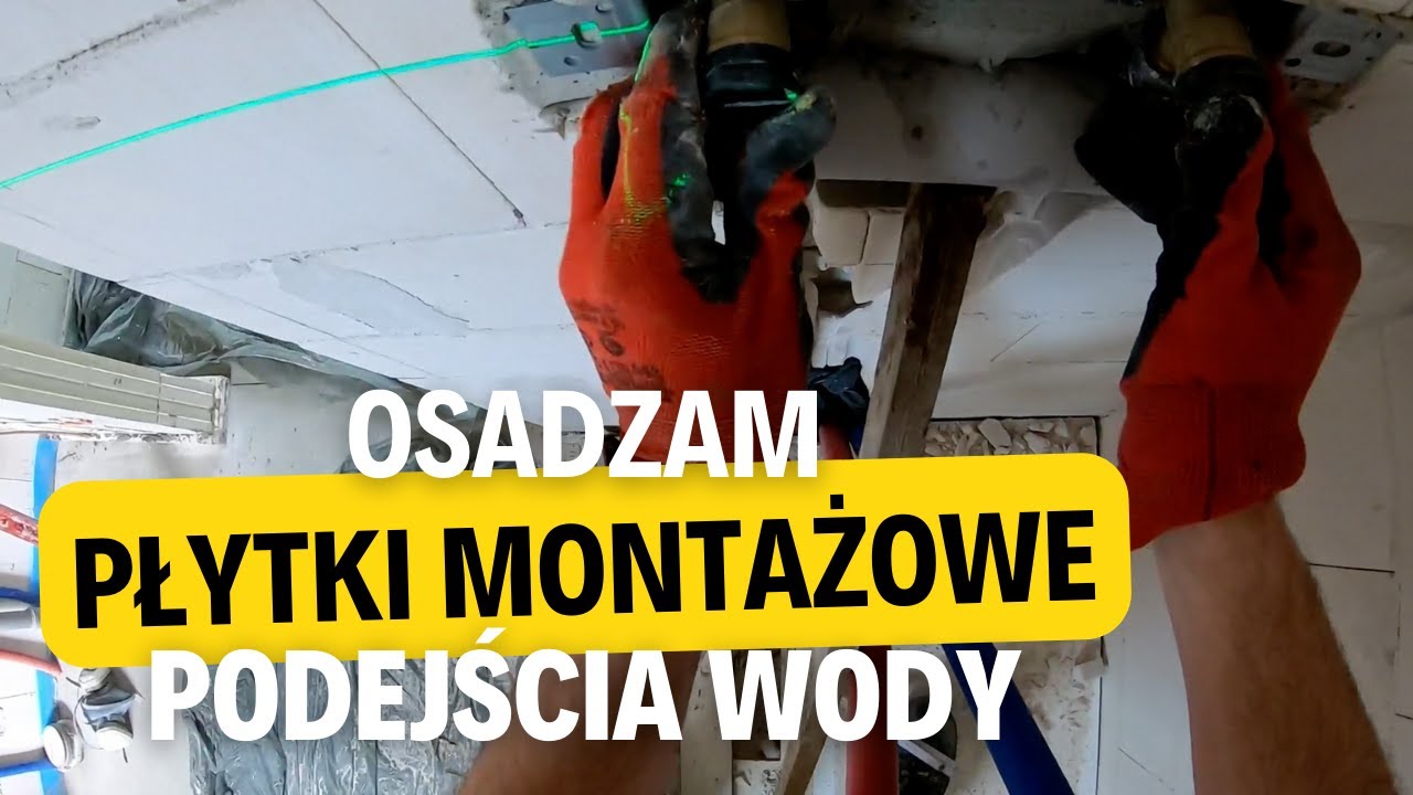 98. Płytka montażowa baterii, uszczelnianie ścian, pomiar ścian, poszerzanie otworu drzwiowego.